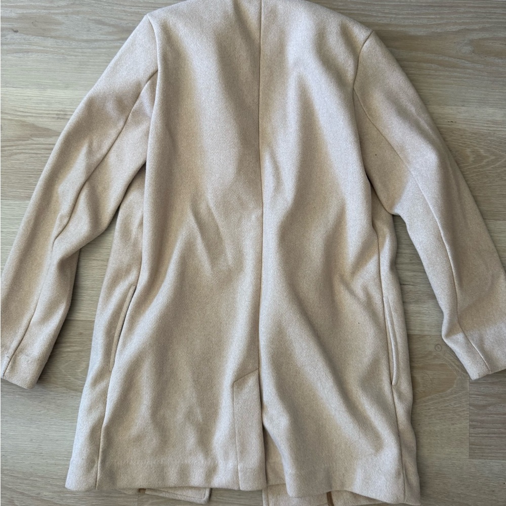 Banana Republic Cream Long PeaCoat XXS - Picture 4 of 4